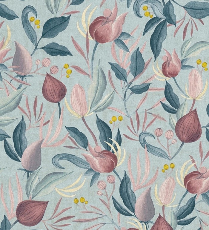 Papel pintado jardín botánico vintage retro - Seville Botanical 684678