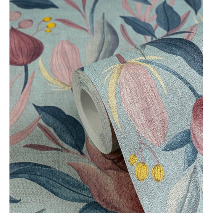 Papel pintado jardín botánico vintage retro - Seville Botanical 684678