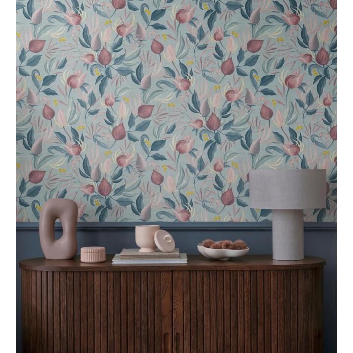 Papel pintado jardín botánico vintage retro - Seville Botanical 684678