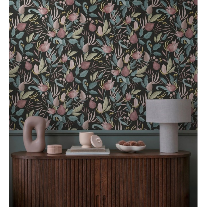 Papel pintado jardín botánico vintage retro - Seville Botanical 684679