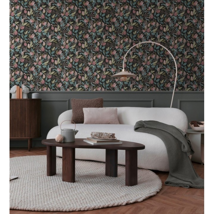 Papel pintado jardín botánico vintage retro - Seville Botanical 684679