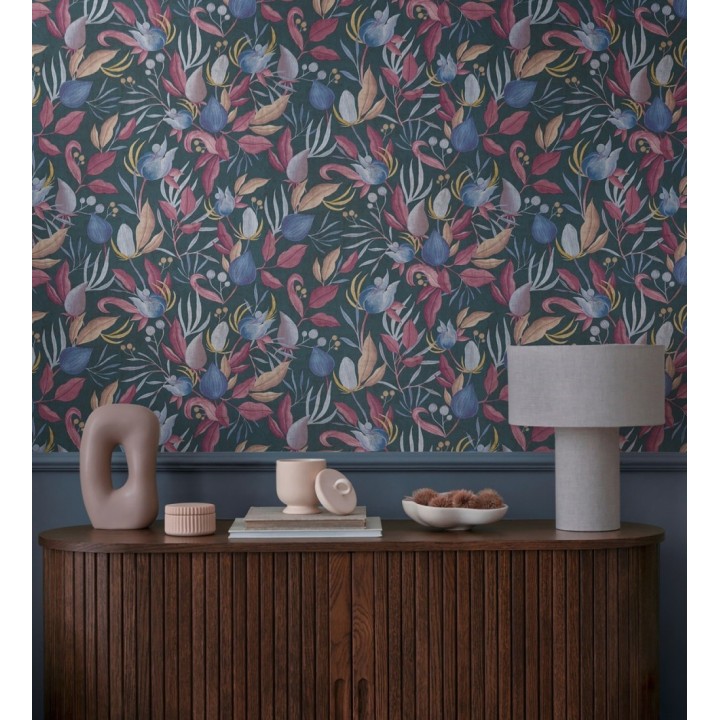 Papel pintado jardín botánico vintage retro - Seville Botanical 684680