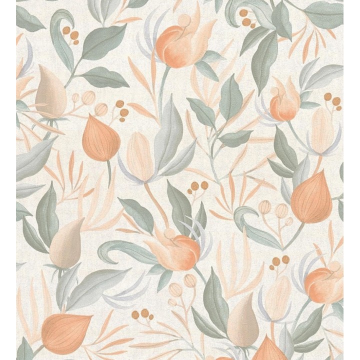Papel pintado jardín botánico vintage retro - Seville Botanical 684681
