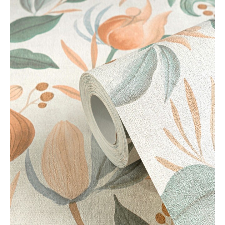 Papel pintado jardín botánico vintage retro - Seville Botanical 684681