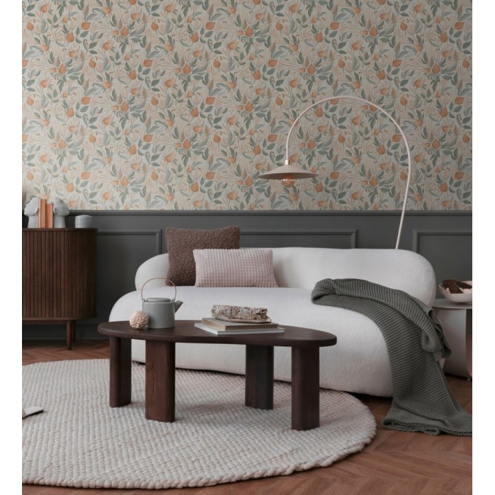 Papel pintado jardín botánico vintage retro - Seville Botanical 684681