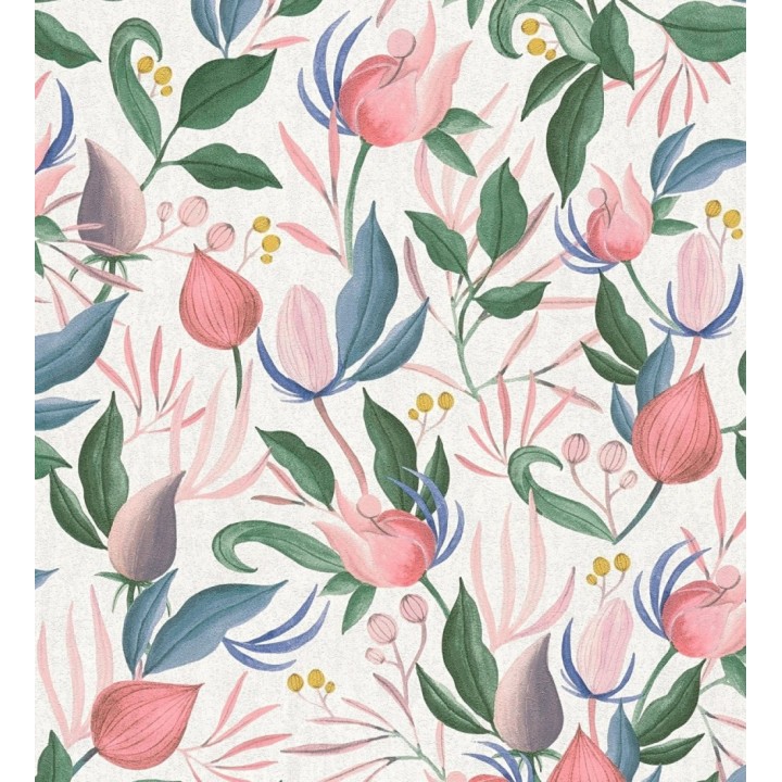 Papel pintado jardín botánico vintage retro - Seville Botanical 684682