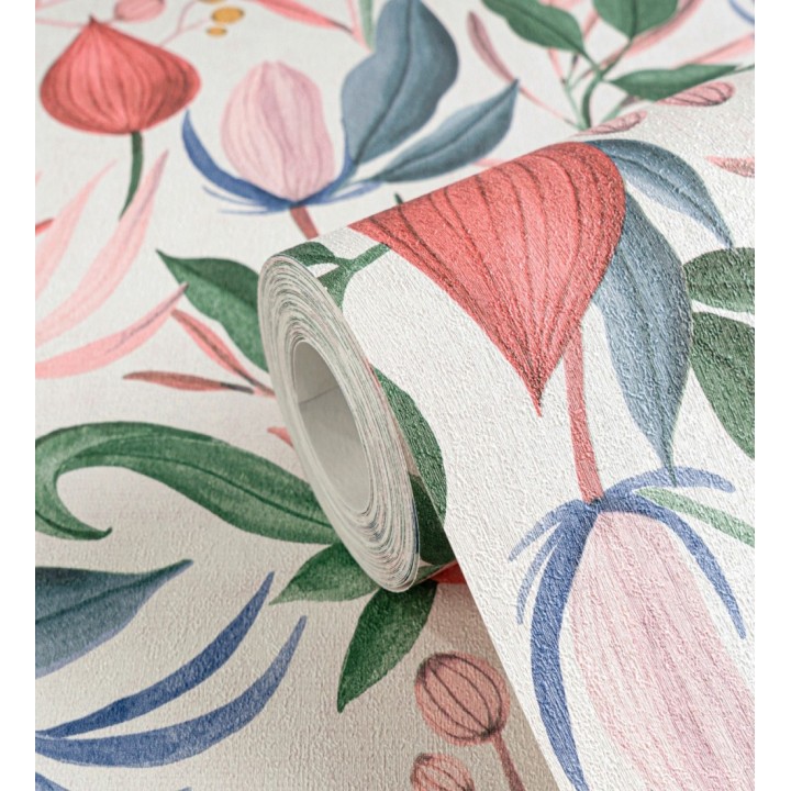 Papel pintado jardín botánico vintage retro - Seville Botanical 684682