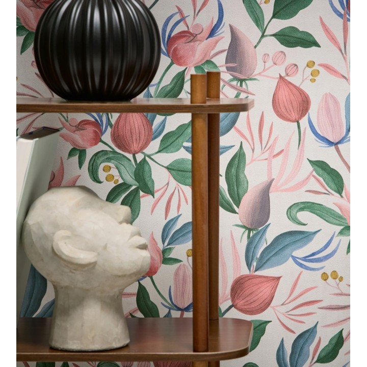 Papel pintado jardín botánico vintage retro - Seville Botanical 684682