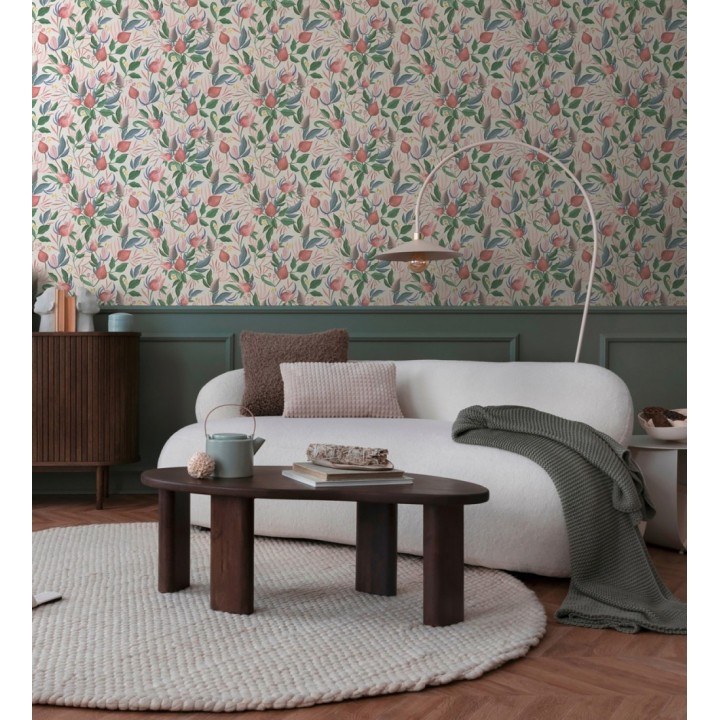 Papel pintado jardín botánico vintage retro - Seville Botanical 684682