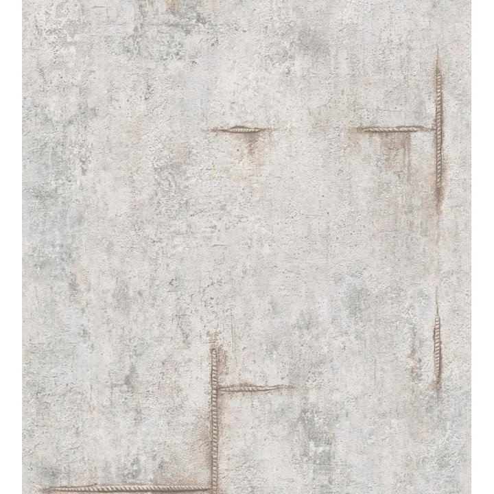 Papel pintado hormigón crudo con marcas de ferralla - Turin Axis 684691
