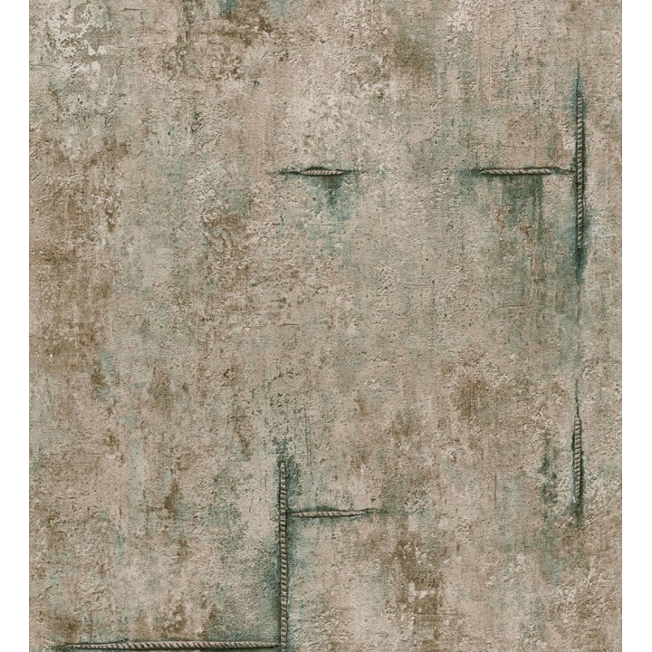 Papel pintado hormigón crudo con marcas de ferralla - Turin Axis 684693