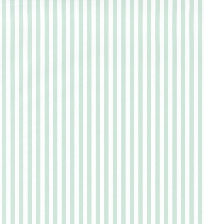 Papel pintado rayas finas infantiles verde pastel - Adam Stripes 126596