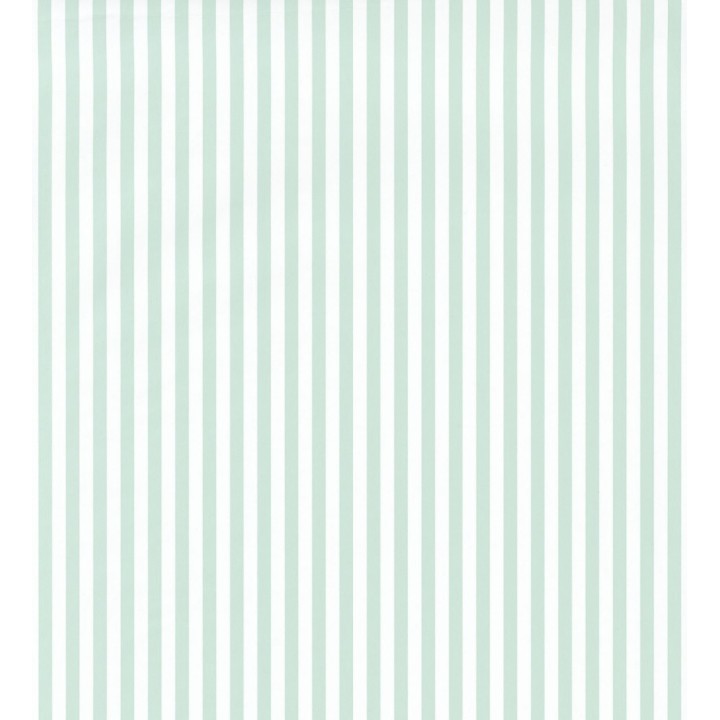 Papel pintado rayas finas infantiles verde pastel - Adam Stripes 126596