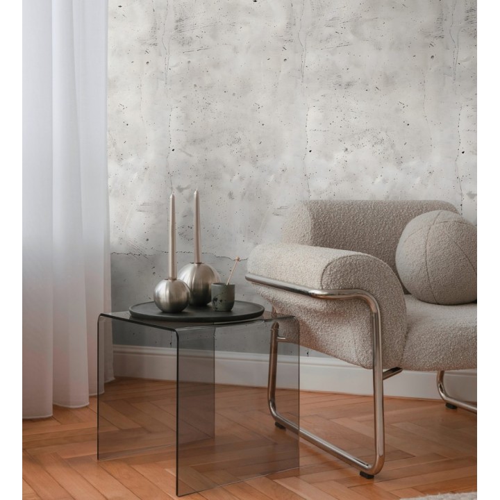 Papel pintado mural efecto hormigón pulido y moderno de estilo industrial - Industrial Charm 684718