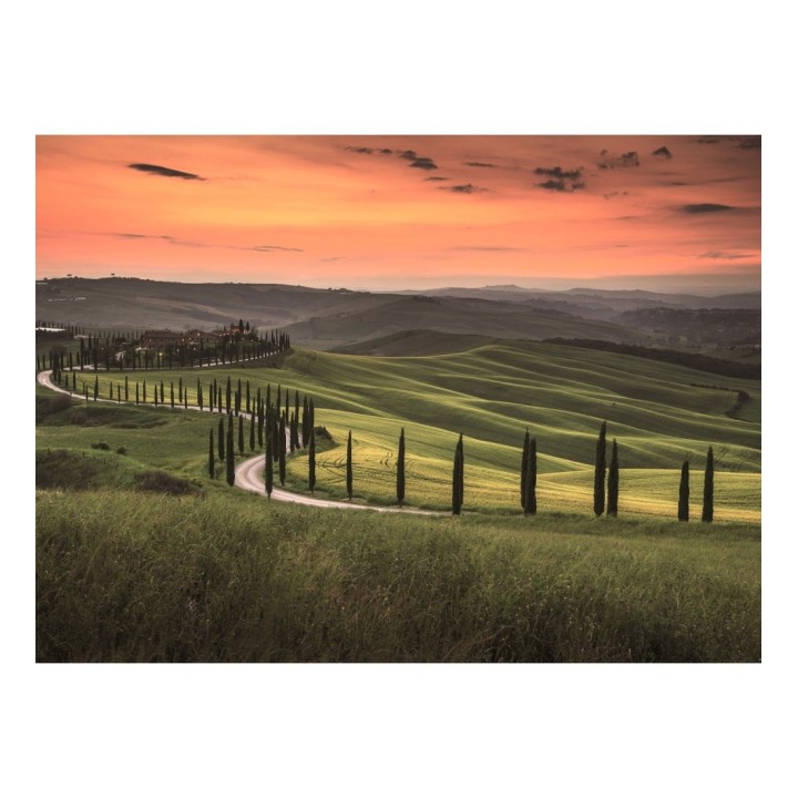 Papel pintado mural horizonte infinito con colores de atardecer - Odessa Trail 684731