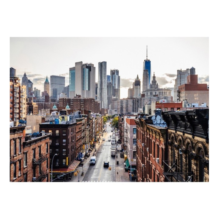 Papel pintado mural vista clásica de Londres con cabina telefónica - Triven Timeless 684737