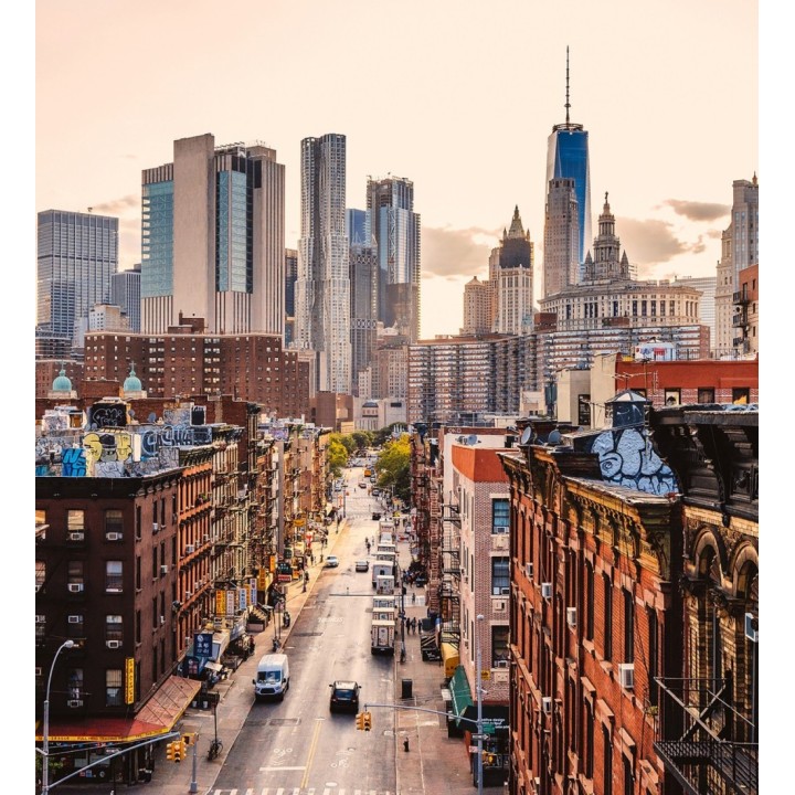 Papel pintado mural arquitectura de Nueva York al caer el sol - Triven Timeless 684738