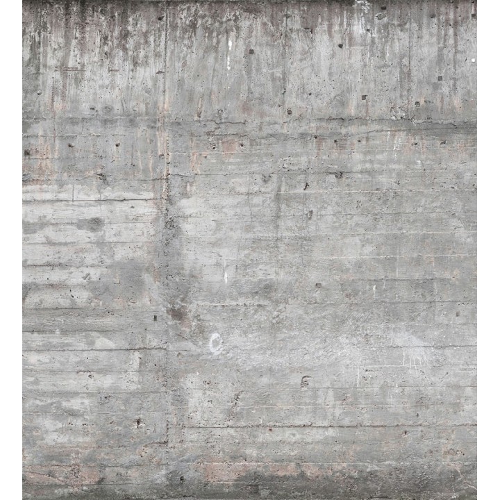Papel pintado mural de hormigón con marcas de encofrado lineal - Industrial Charm 684758