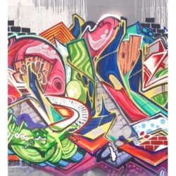 Papel pintado Basquiat Graffiti 684769