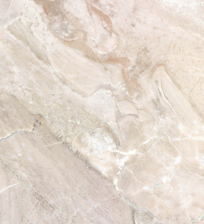 Papel pintado mural de mármol crema con vetas suaves y fluidas - Kaelis Matter 684775