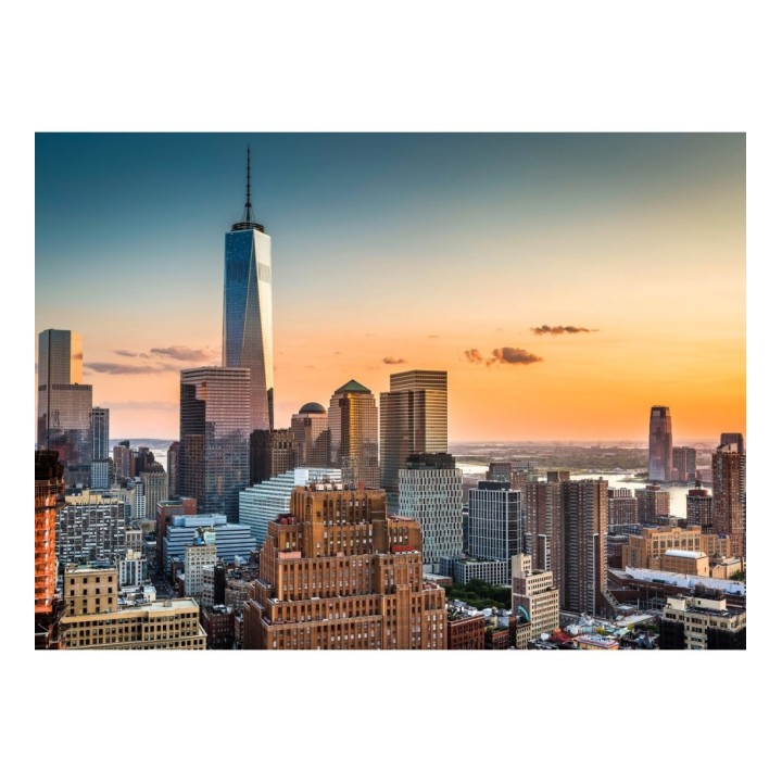 Papel pintado mural centro financiero de Manhattan con luz suave - Triven Timeless 684776