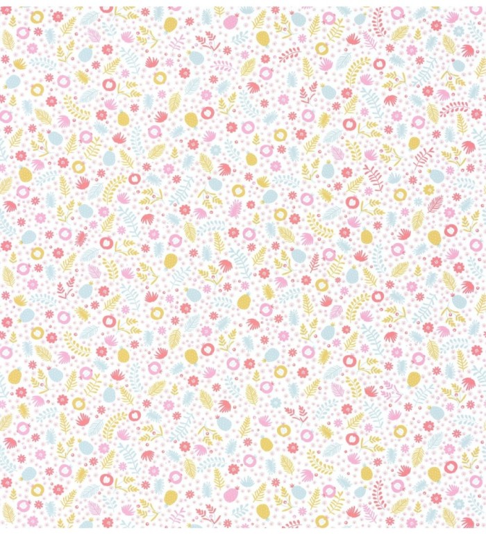 Papel pintado de flores pequeñas - Sunny Flowers 126616