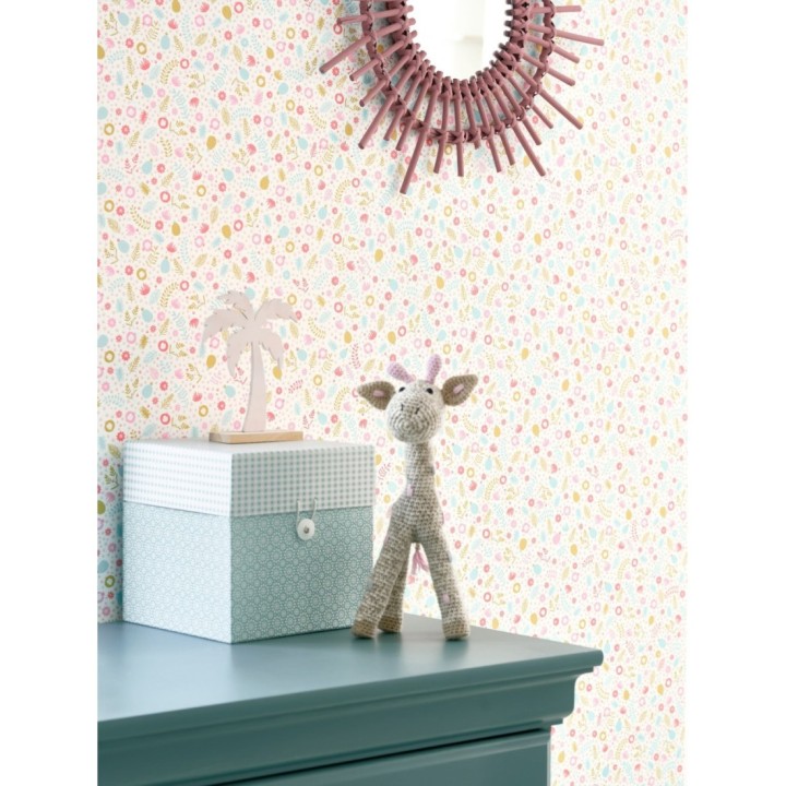 Papel pintado de flores pequeñas - Sunny Flowers 126616