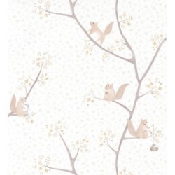 Papel pintado Squirrel Woods 126624