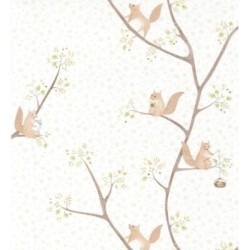 Papel pintado Squirrel Woods 126625