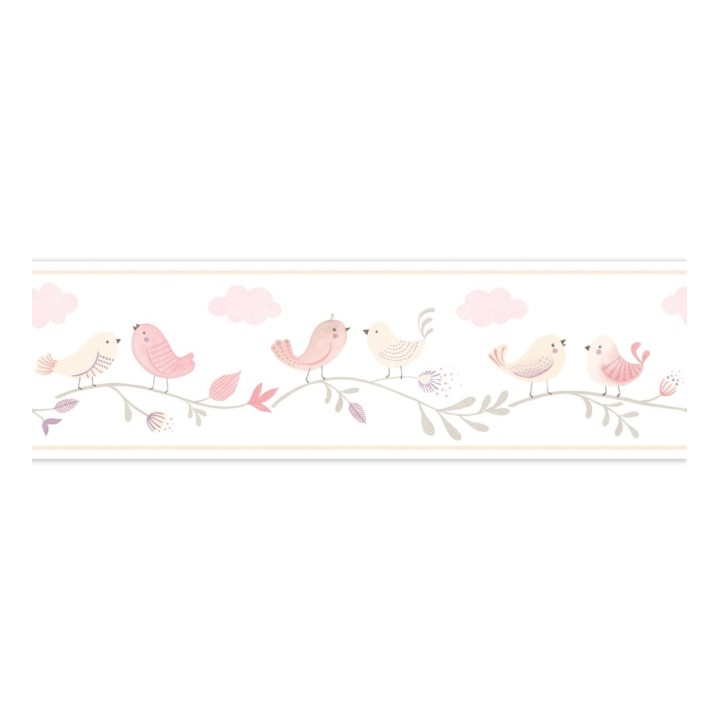 Cenefa infantil de pajaritos - Sweet Birds 126636