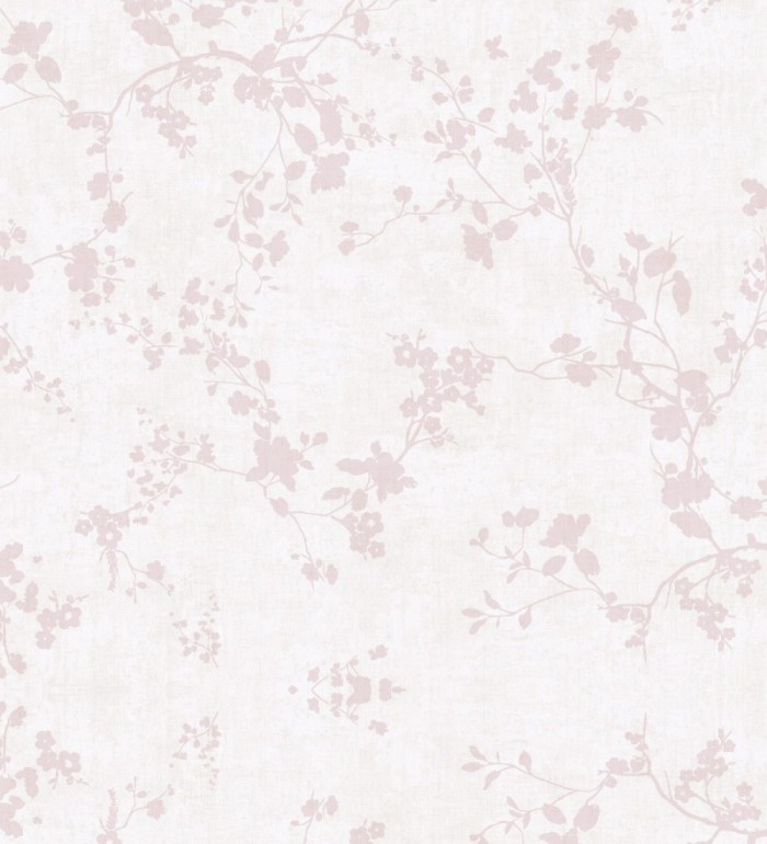 Papel pintado de flores estilo vintage rosa - Diana Flowers 684848