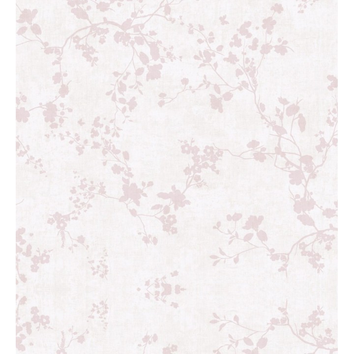 Papel pintado de flores estilo vintage rosa - Diana Flowers 684848