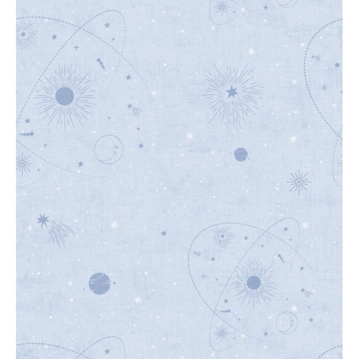 Papel pintado universo estrellas fondo azul cielo - Bobby Galactic 684851