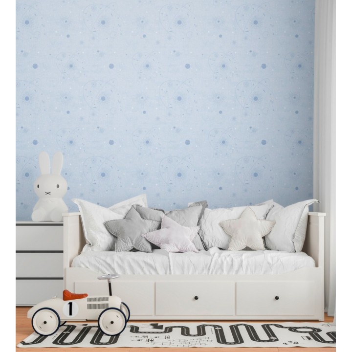 Papel pintado universo estrellas fondo azul cielo - Bobby Galactic 684851