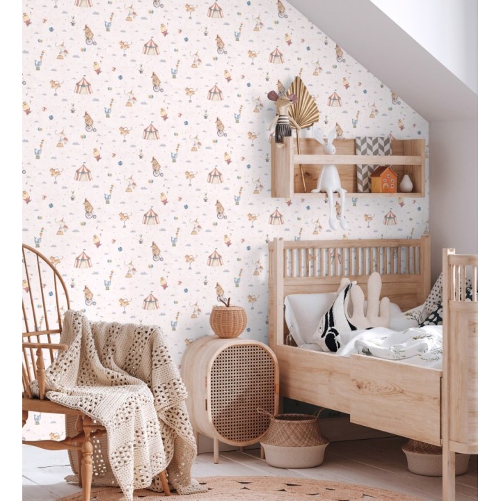 Papel pintado circo mágico con animales fantásticos - Playful Circus 684874