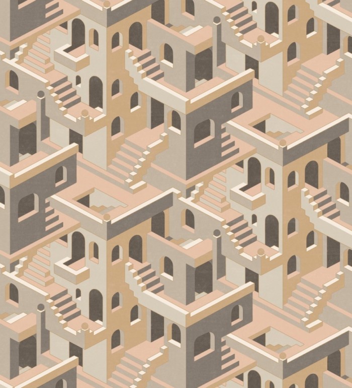 Papel pintado estructura de edificio art deco - Zadir 126646