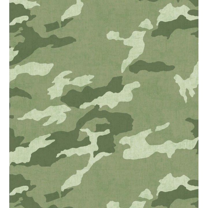 Papel pintado juvenil de camuflaje militar verde - Ragen Camo 684878