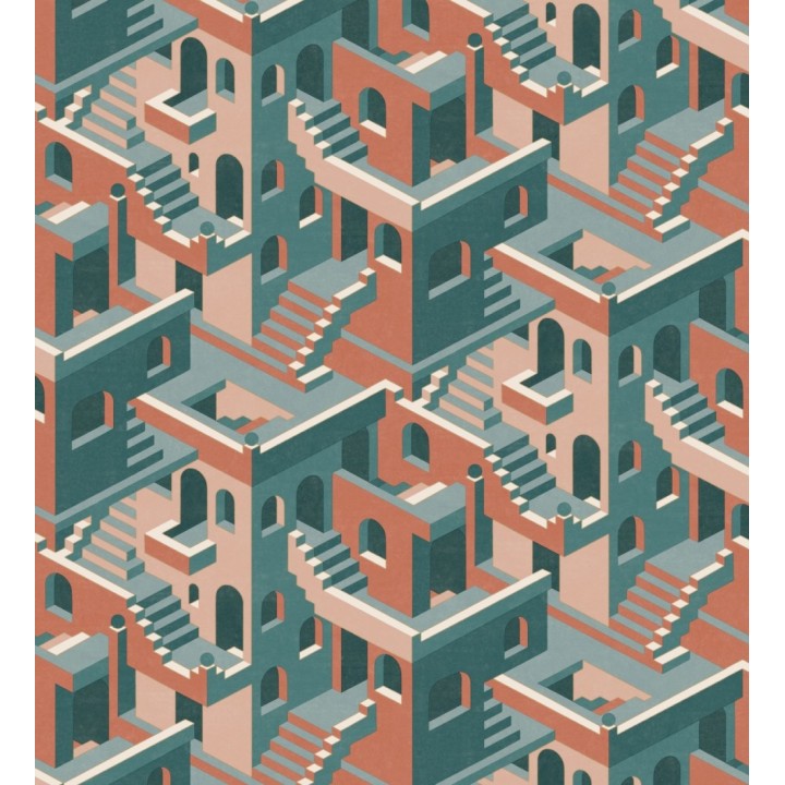 Papel pintado estructura de edificio art deco - Zadir 126647