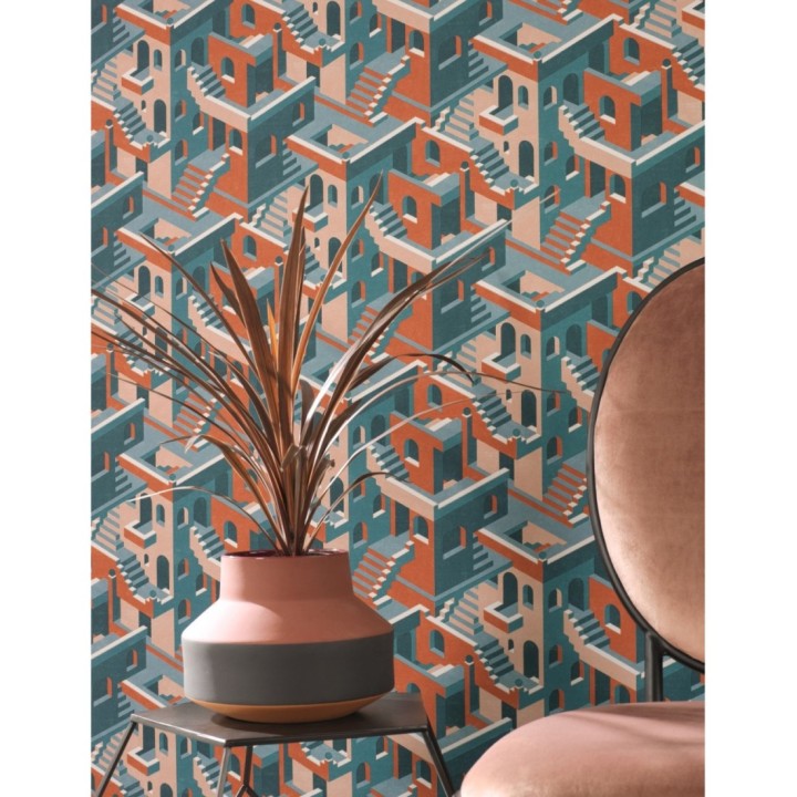 Papel pintado estructura de edificio art deco - Zadir 126647