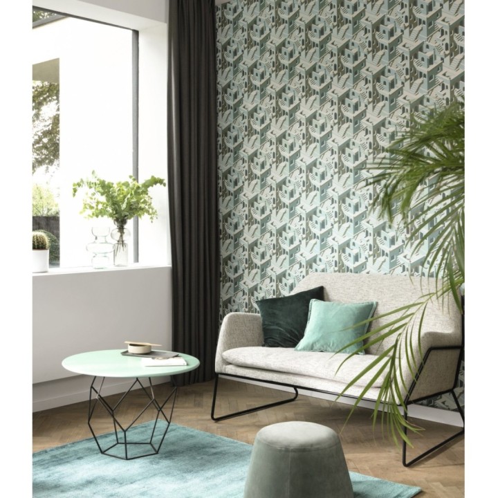 Papel pintado estructura de edificio art deco - Zadir 126648