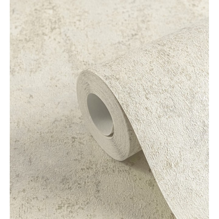 Papel pintado mortero a la cal beige texturizado mate - Somad Concrete 684900