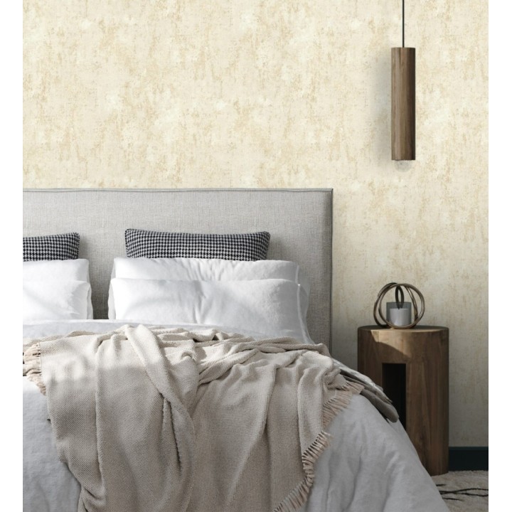 Papel pintado mortero a la cal arena texturizado mate - Somad Concrete 684901