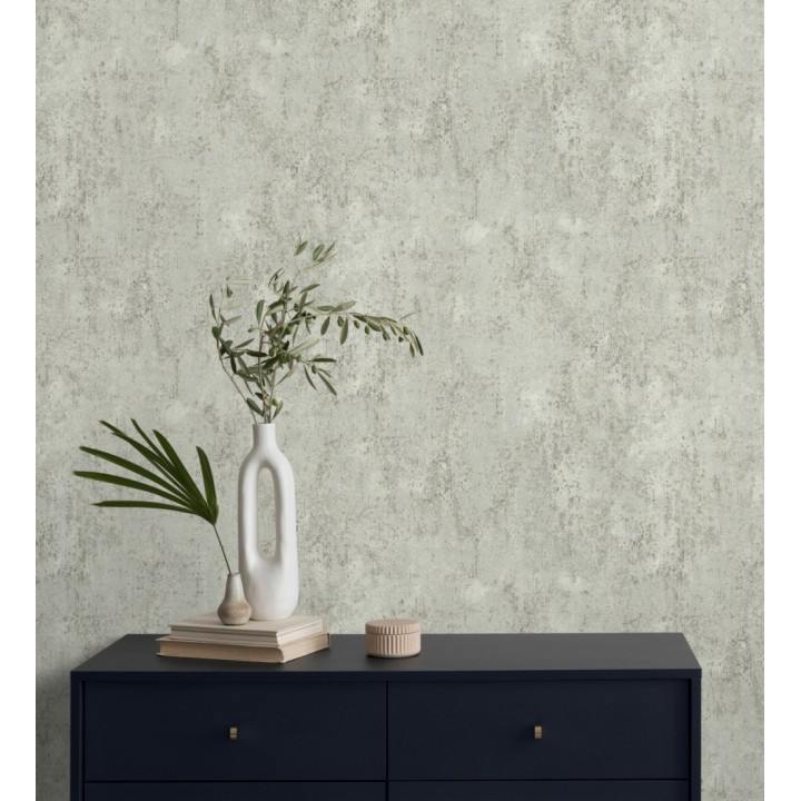 Papel pintado mortero a la cal gris texturizado mate - Somad Concrete 684902