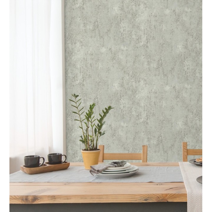 Papel pintado mortero a la cal gris texturizado mate - Somad Concrete 684902