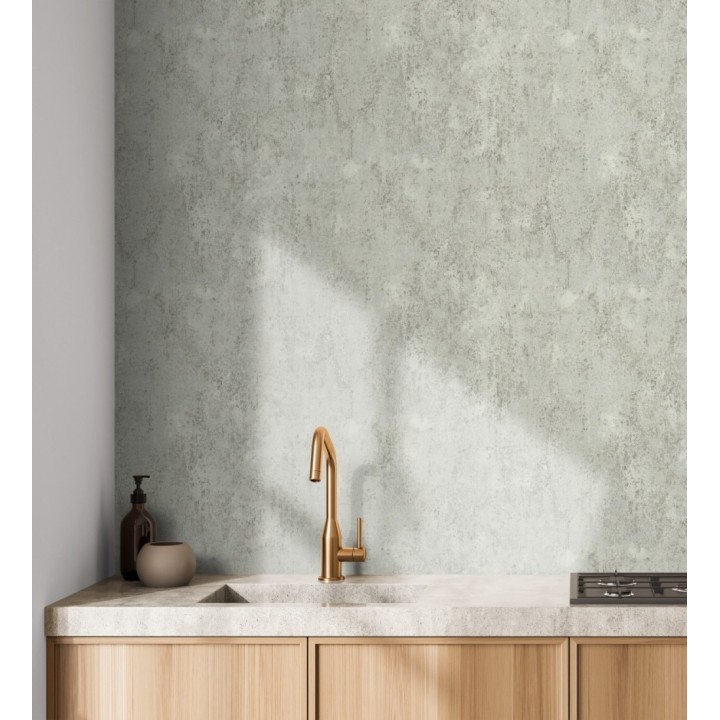Papel pintado mortero a la cal gris texturizado mate - Somad Concrete 684902