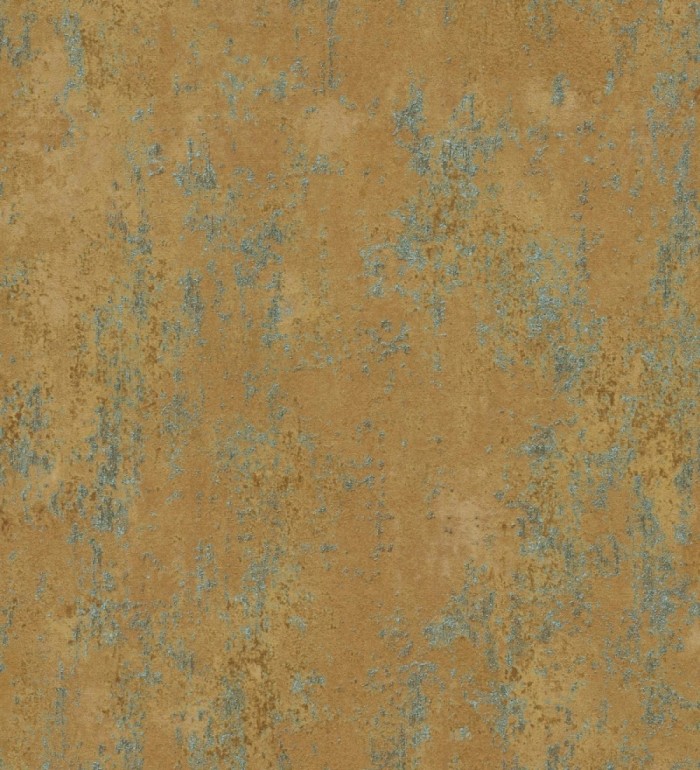 Papel pintado mortero a la cal pátina cúprica texturizado mate - Somad Concrete 684905