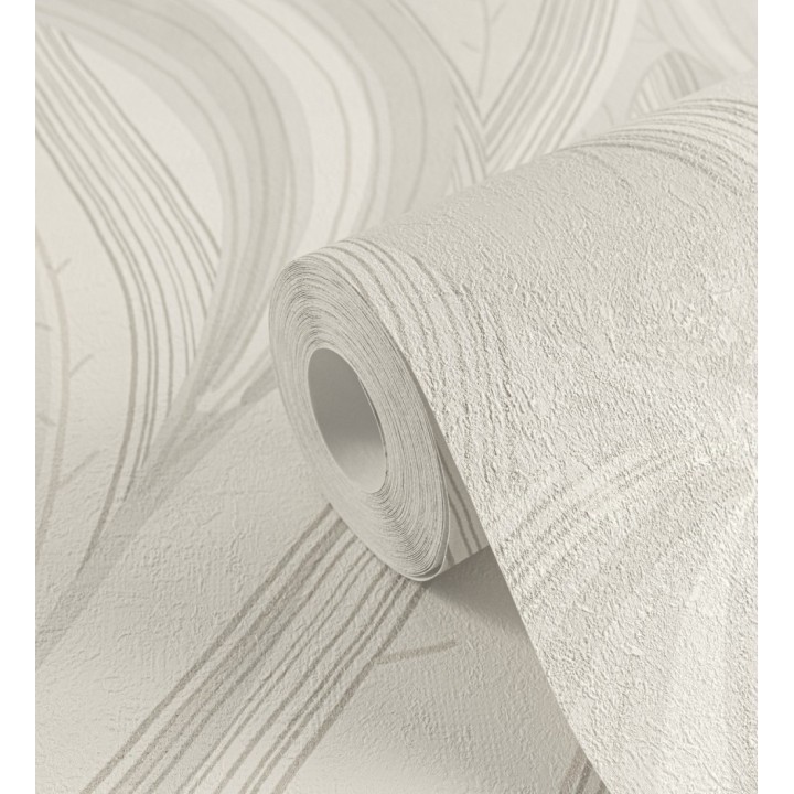 Papel pintado hojas vibrantes en grabado retro texturizado - Hibiscus Lush 684909