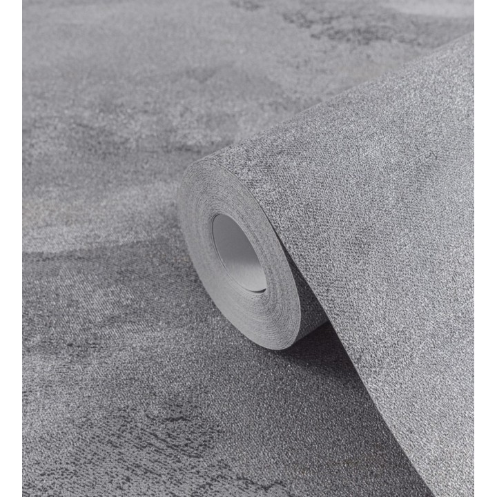 Papel pintado lienzo con nubes bronce evanescentes fondo gris - Ocean Bold 684912