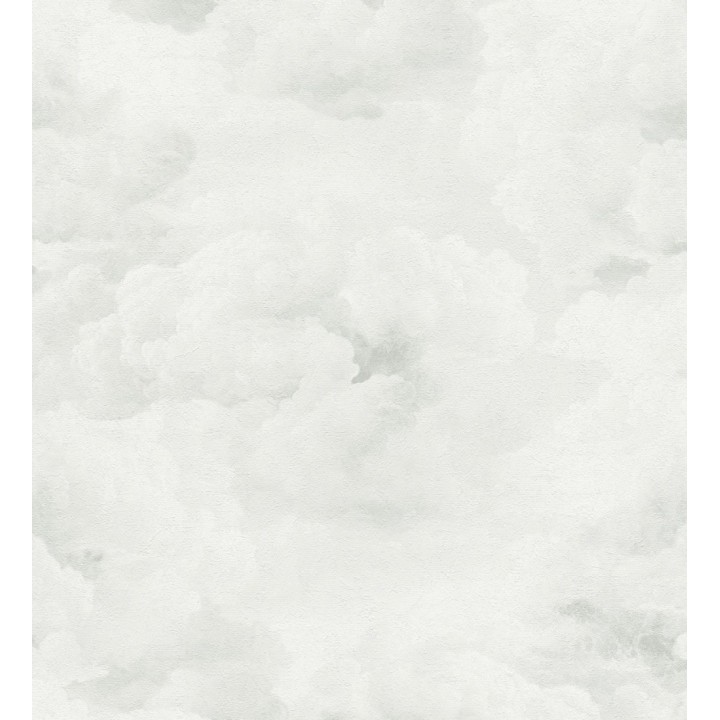 Papel pintado nubes óleo etéreo textura pictórica blanco roto - Skye Eden 684934