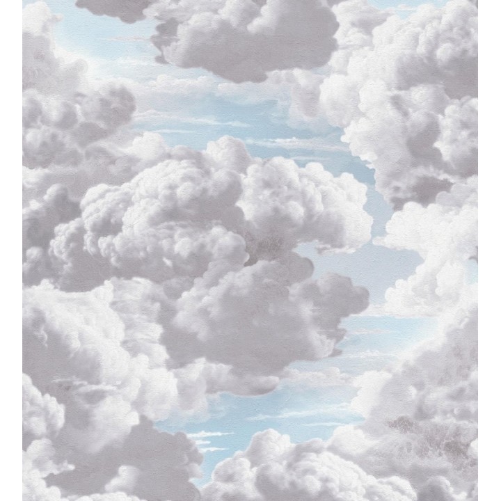 Papel pintado nubes grises óleo etéreo textura pictórica fondo cielo - Skye Eden 684935